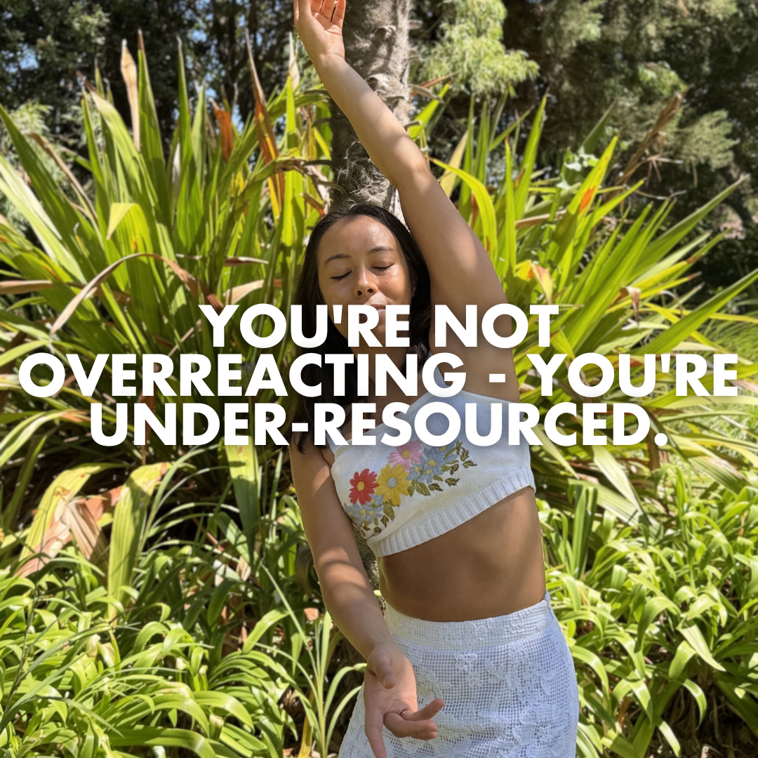 Under Resourced You're Not Overreating - You're Under-Resourced - Melbourne Reiki ...
